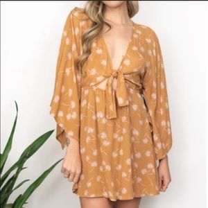 Amuse Society dolman dress BNWT